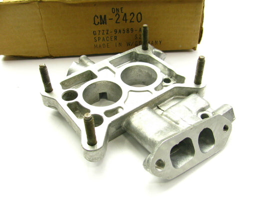 NEW GENUINE OEM Motorcraft CM-2420 Carburetor Spacer 77-78 Ford Mustang 2V 2-BBL