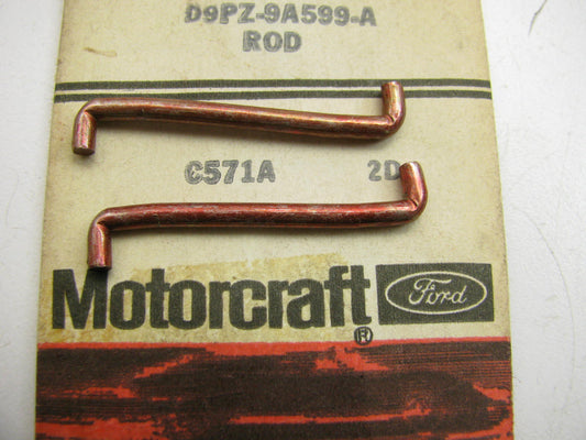 (2) Motorcraft CM-3158 Choke Control Rod - Ford 2.3L-L4 Holley-Weber 2-BBL