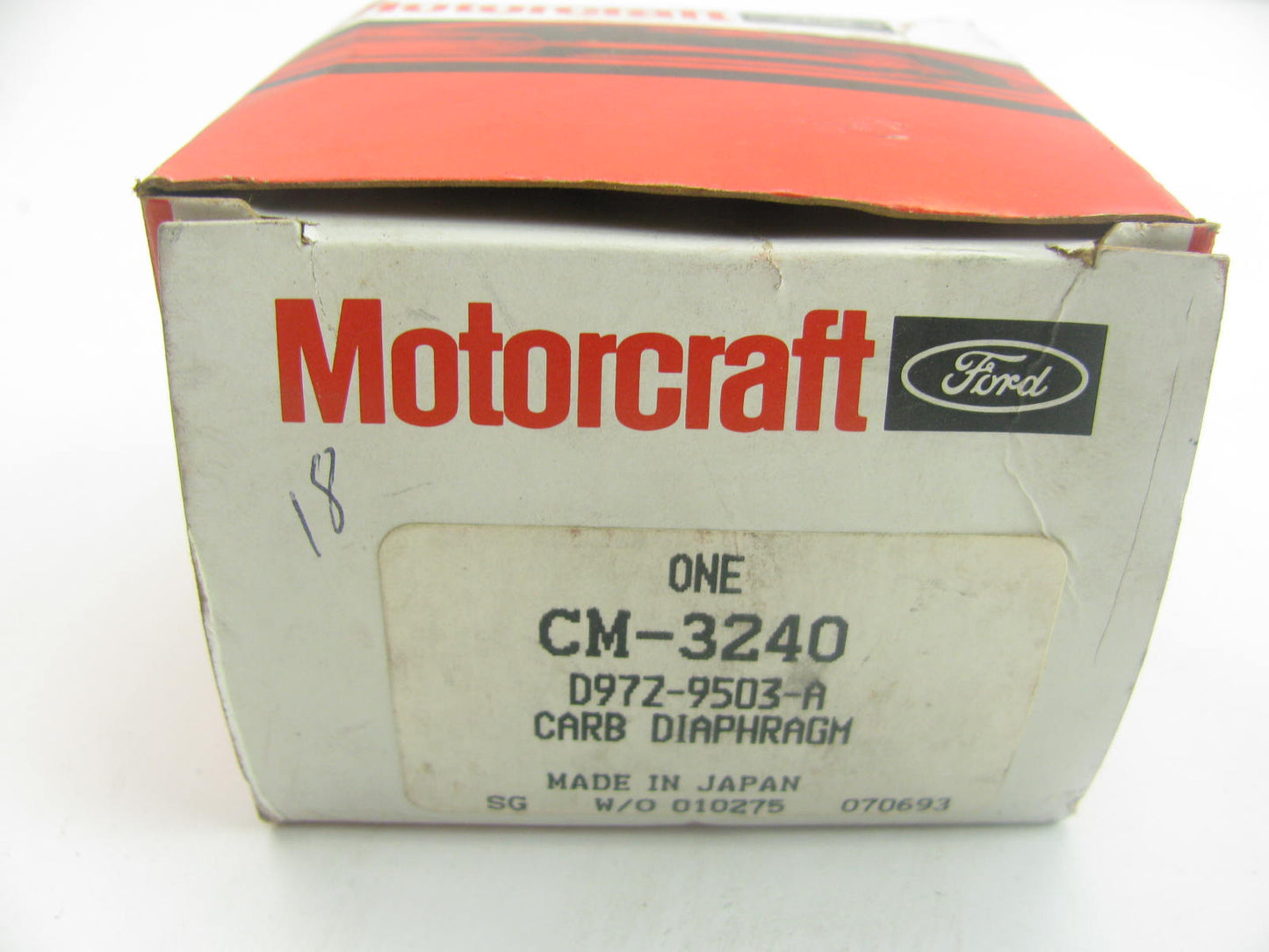 Motorcraft CM-3240 Carburetor Secondary Diaphragm 1979 Ford Courier Hitachi 2BBL