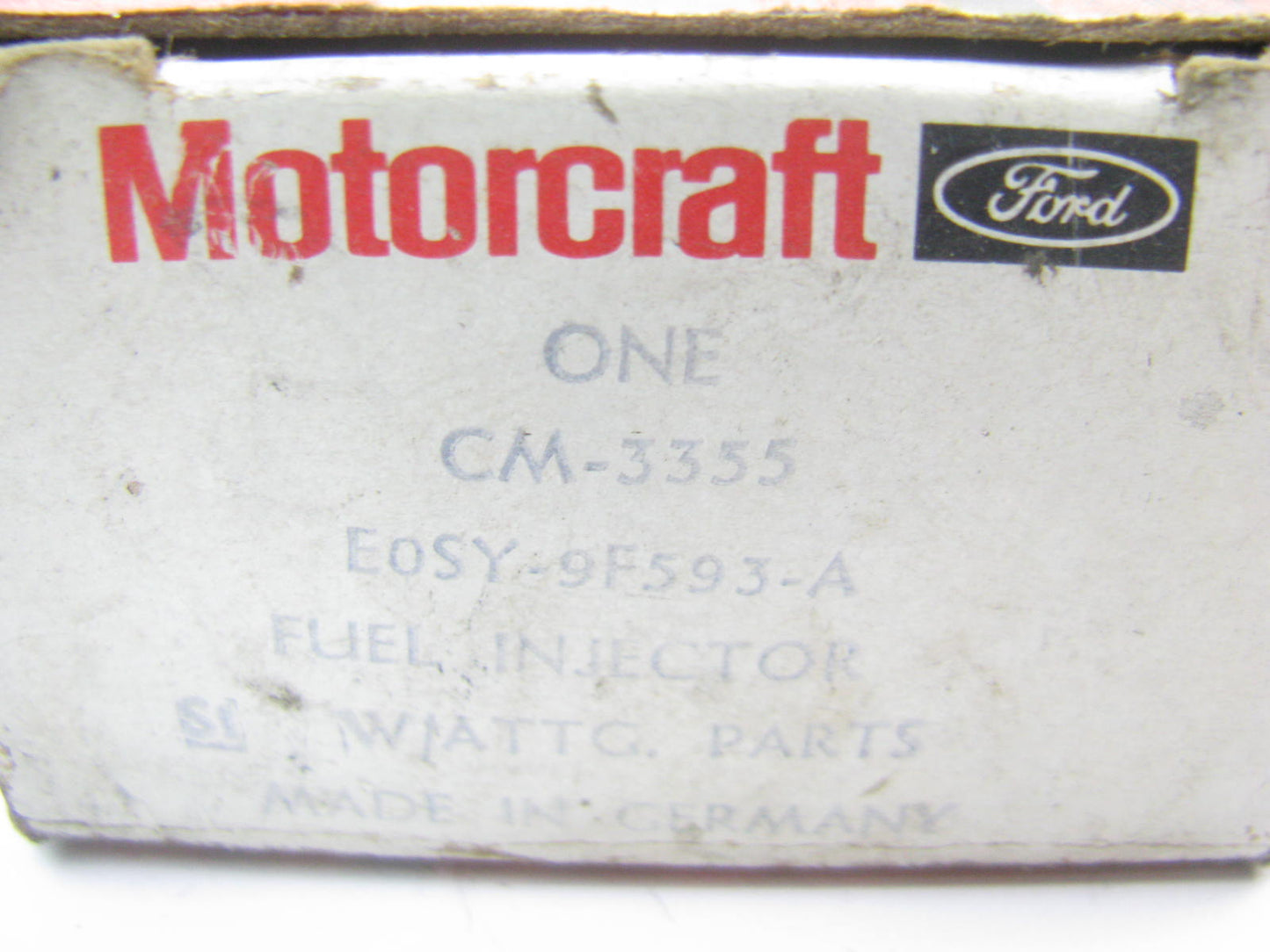 NEW GENUINE OEM Motorcraft CM-3355 Fuel Injector 80-85 Ford 302 OE# E0SY-9F593-A