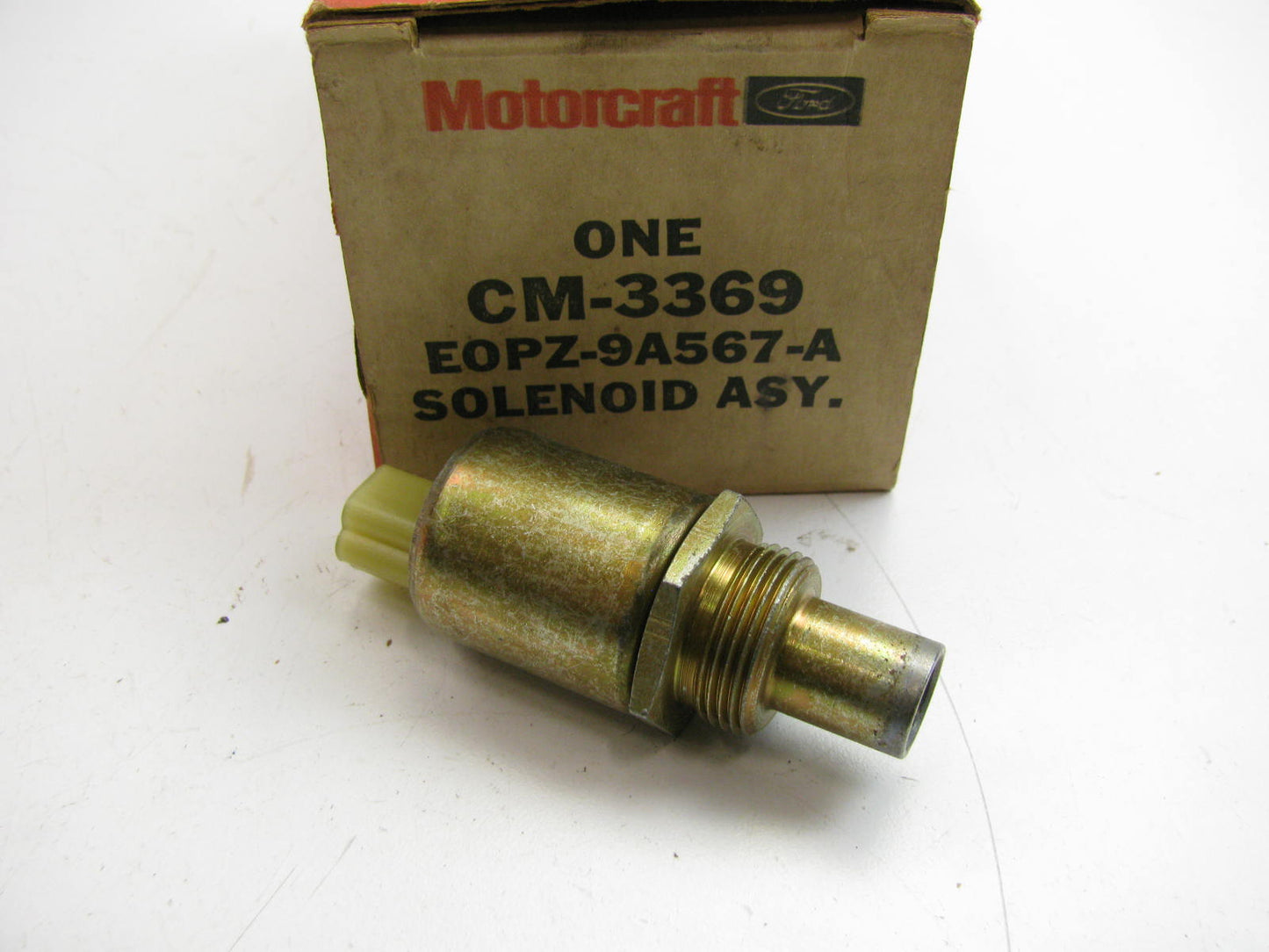 Motorcraft CM-3369 Carburetor Bowl Vent Solenoid 1980-1983 Ford Mercury 1-BBL