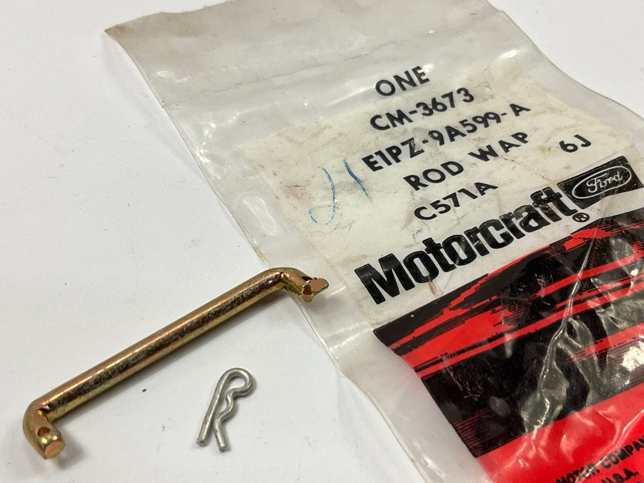 Motorcraft CM-3673 Carburetor Choke Control Rod 1978-80 Ford Fiesta Weber 2BBL