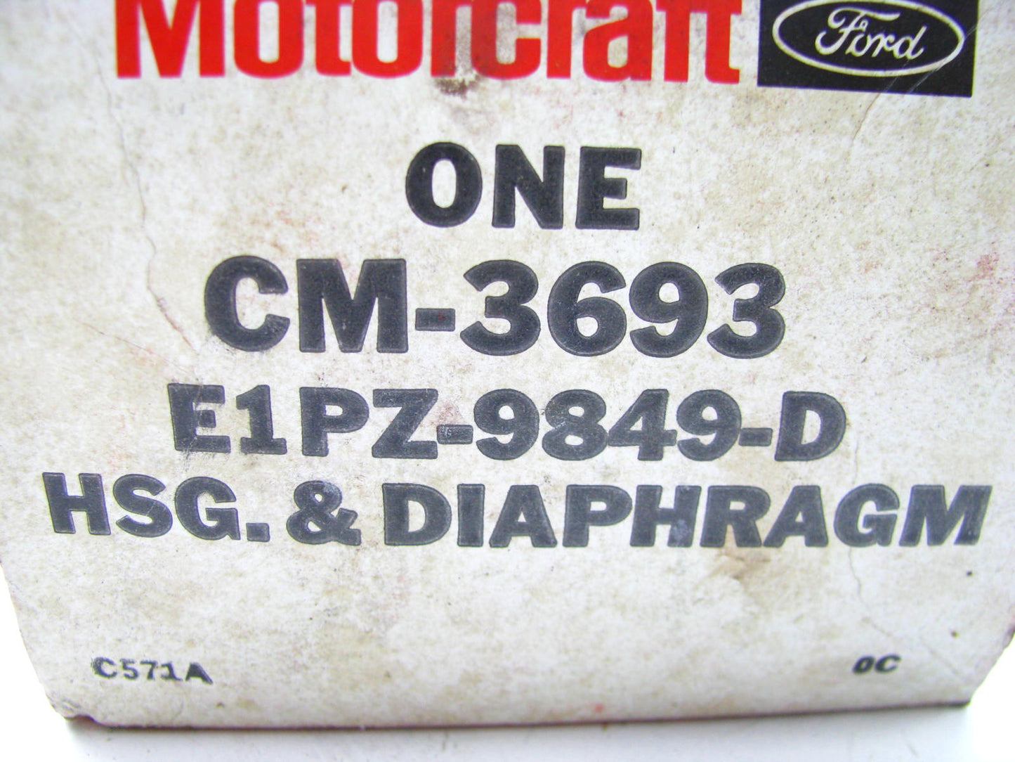 Motorcraft CM-3693 Carburetor Choke Housing - Ford 351M 460-V8 Holley 4-BBL