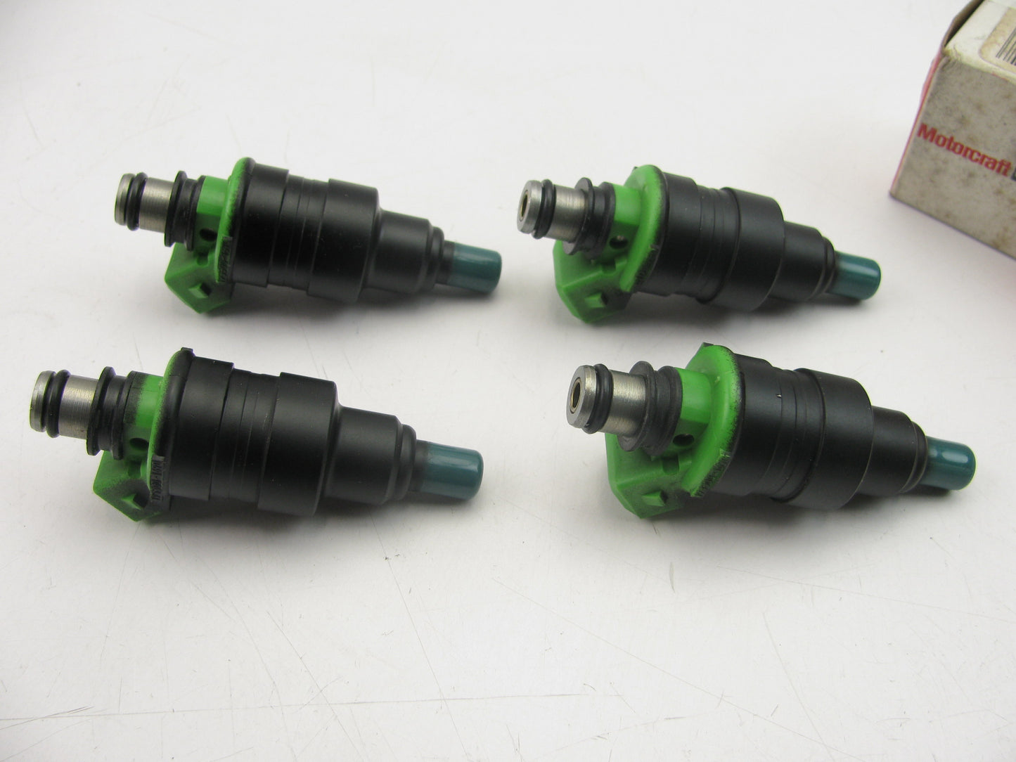 (4) Motorcraft CM4617 Fuel Injector 1989 & 1991 Mercury 1.6 Ford # E8GY-9F593-B