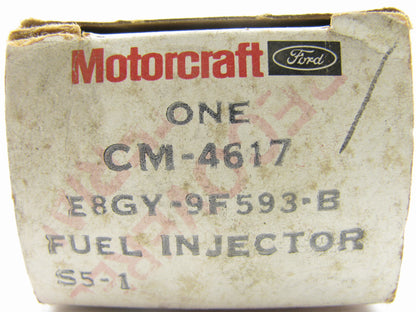 (4) Motorcraft CM4617 Fuel Injector 1989 & 1991 Mercury 1.6 Ford # E8GY-9F593-B