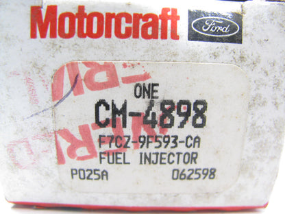 NOS Genuine OEM 1987-1990 Ford Escort 1.9L Fuel Injector - Motorcraft CM-4898