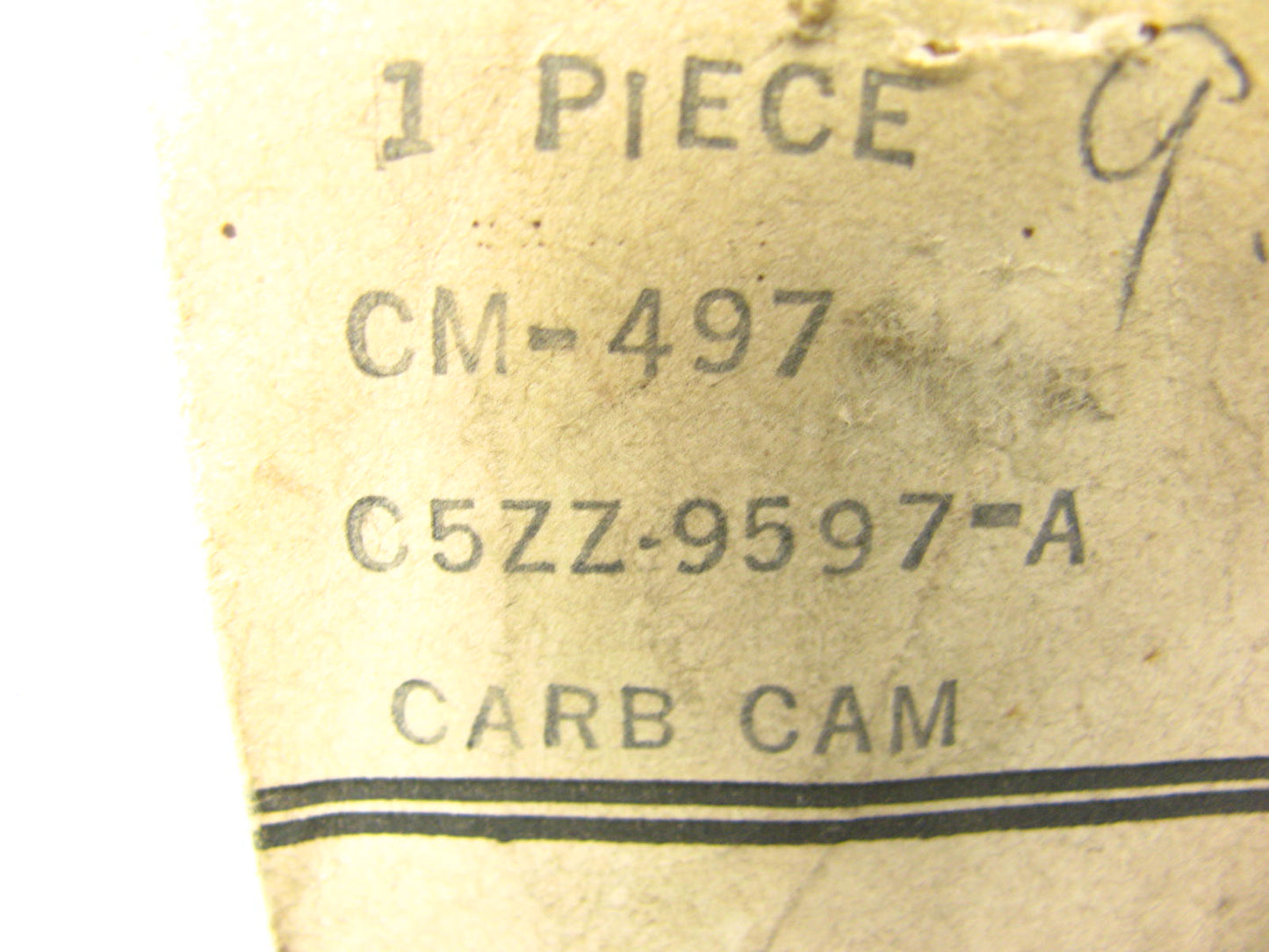 Motorcraft CM-497 Carburetor Fast Idle Cam 1965 Ford Mustang 170 Autolite 1-BBL