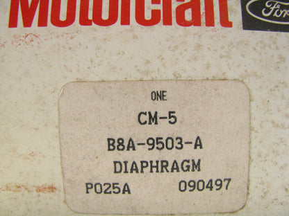 Motorcraft CM-5 Carburetor Secondary Diaphragm 1957-1966 Ford Holley 4-BBL 4160