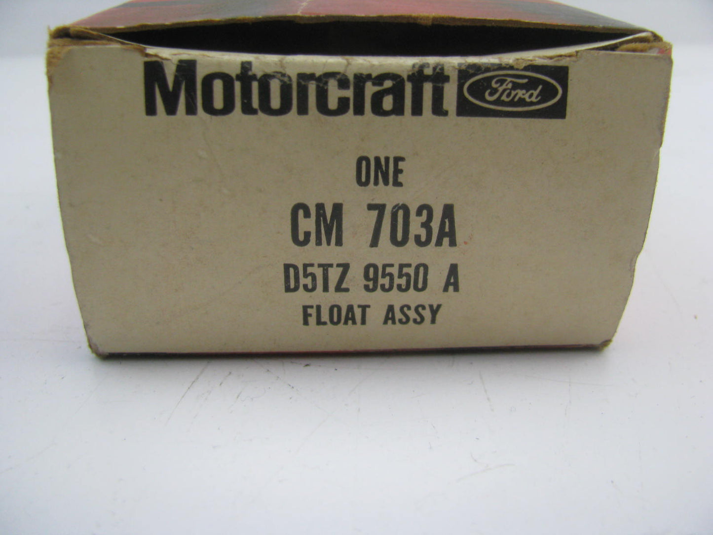 Motorcraft CM-703-A Brass Carburetor Float 1967-1986 Ford 1-BBL Carter