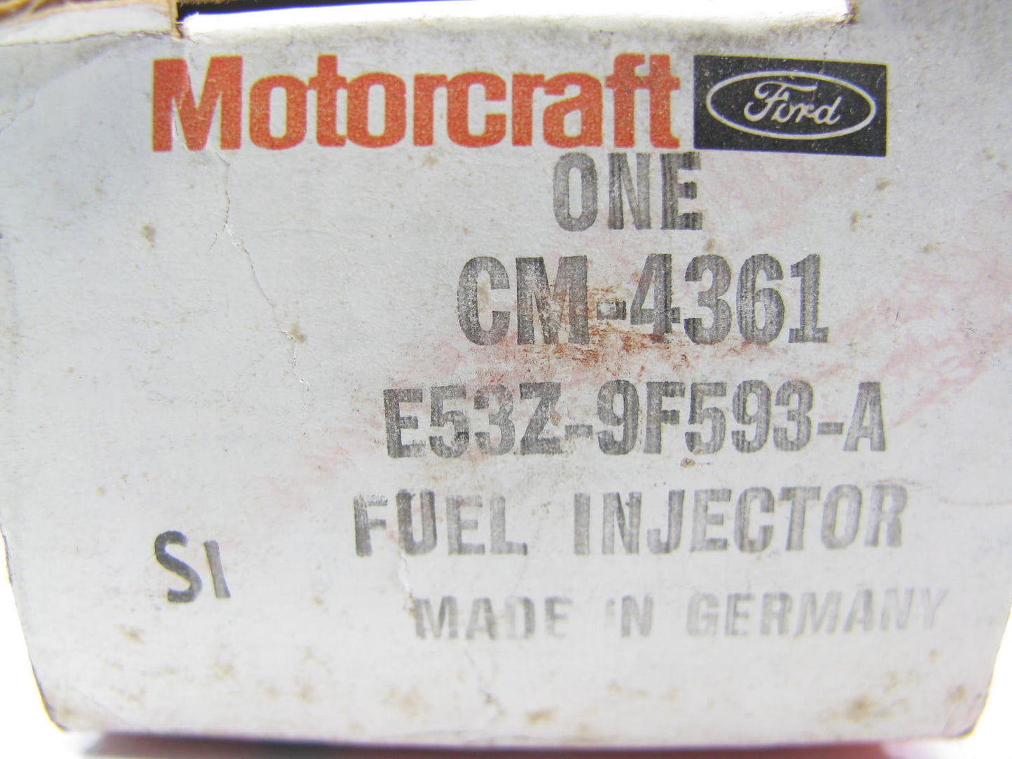 Motorcraft CM4361 Throttle Body TBI CFI Fuel Injector 1986-87 Ford Aerostar 2.3L