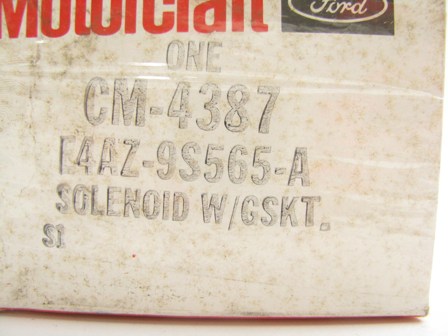1984 Ford 3.8L V6 Carburetor Mixture Control Solenoid OEM Ford # E4AZ-9S565-A