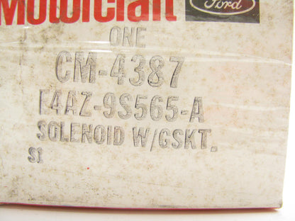 1984 Ford 3.8L V6 Carburetor Mixture Control Solenoid OEM Ford # E4AZ-9S565-A