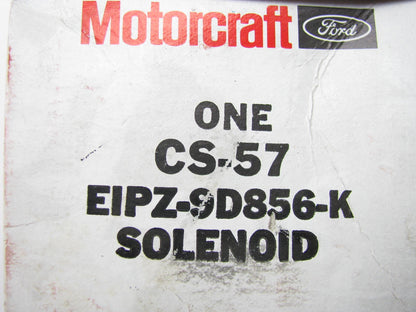 Motorcraft CS-57 Carburetor Idle Stop Solenoid For Holley 1946 1-BBL