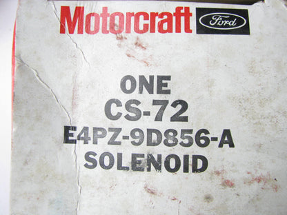 Motorcraft CS-72 Carburetor Idle Stop Solenoid - E4PE9D856A, E4PZ9D856A