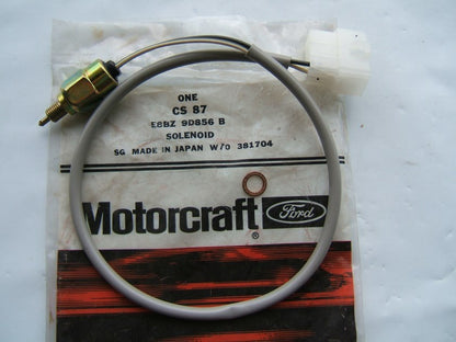 Motorcraft CS87 Fuel Shut Off Solenoid For 1988-1989 Festiva, Tracer