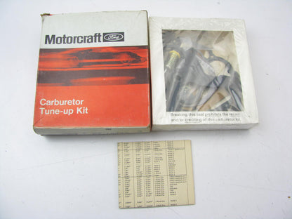 Motorcraft CT-1083B Carburetor Rebuild Kit 1974-1978 GM Rochester 2G 2GC 2GV