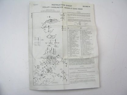 Motorcraft CT-1227A Carburetor Rebuild Kit
