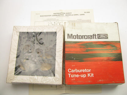 NEW - OEM Motorcraft Carburetor Rebuild Kit CT-1311 - 1980 GMC E4MC, E4ME