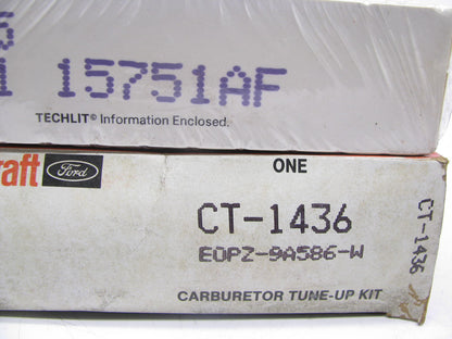 Motorcraft CT-1436 Carburetor Rebuild Kit 1979-1980 Ford 2-BBL 2700 7200 VV