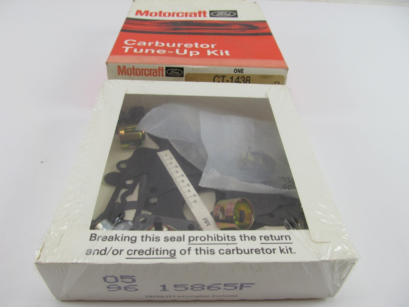 Motorcraft CT-1438 Carburetor Rebuild Kit For 1982-1983 Ford 2-BBL