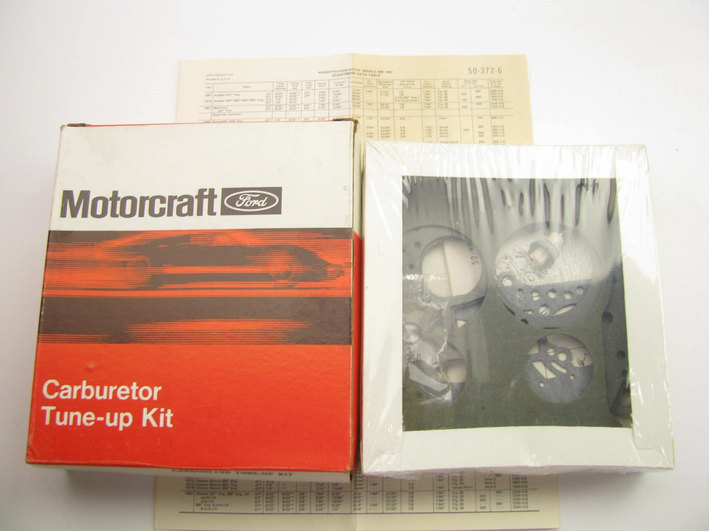Motorcraft CT-897B Carburetor Rebuild Kit - 70-74 Buick Rochester 4-BBL 4MC 4MV