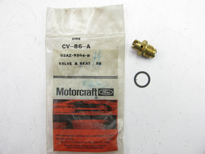 Motorcraft CV-86-A Carburetor Valve & Seat