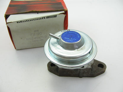Motorcraft CX-192 EGR Valve Assembly - D7ZZ-9D475-D 4F1853 77TF-9D475-D2A