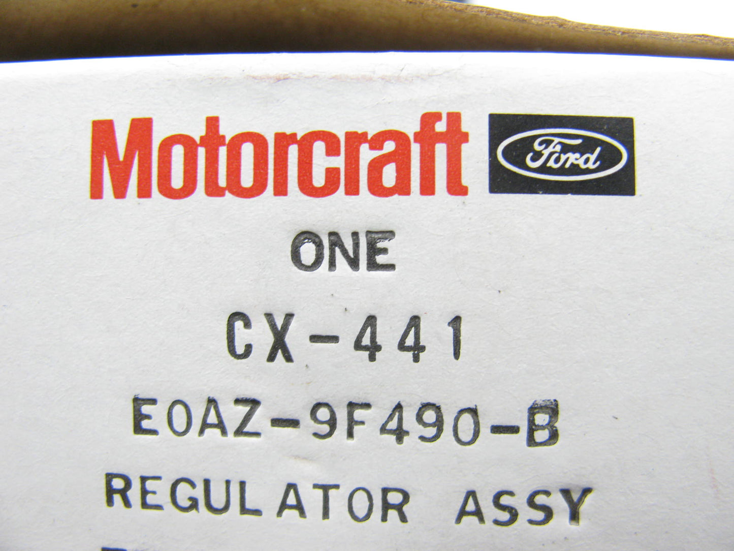 Motorcraft CX-441 Emission Vacuum Control Regulator Valve - E0AZ-9F490-B