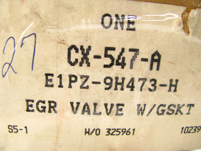 Exhaust Gas Recirculation (EGR) Valve-EGR Valve Motorcraft CX-547A