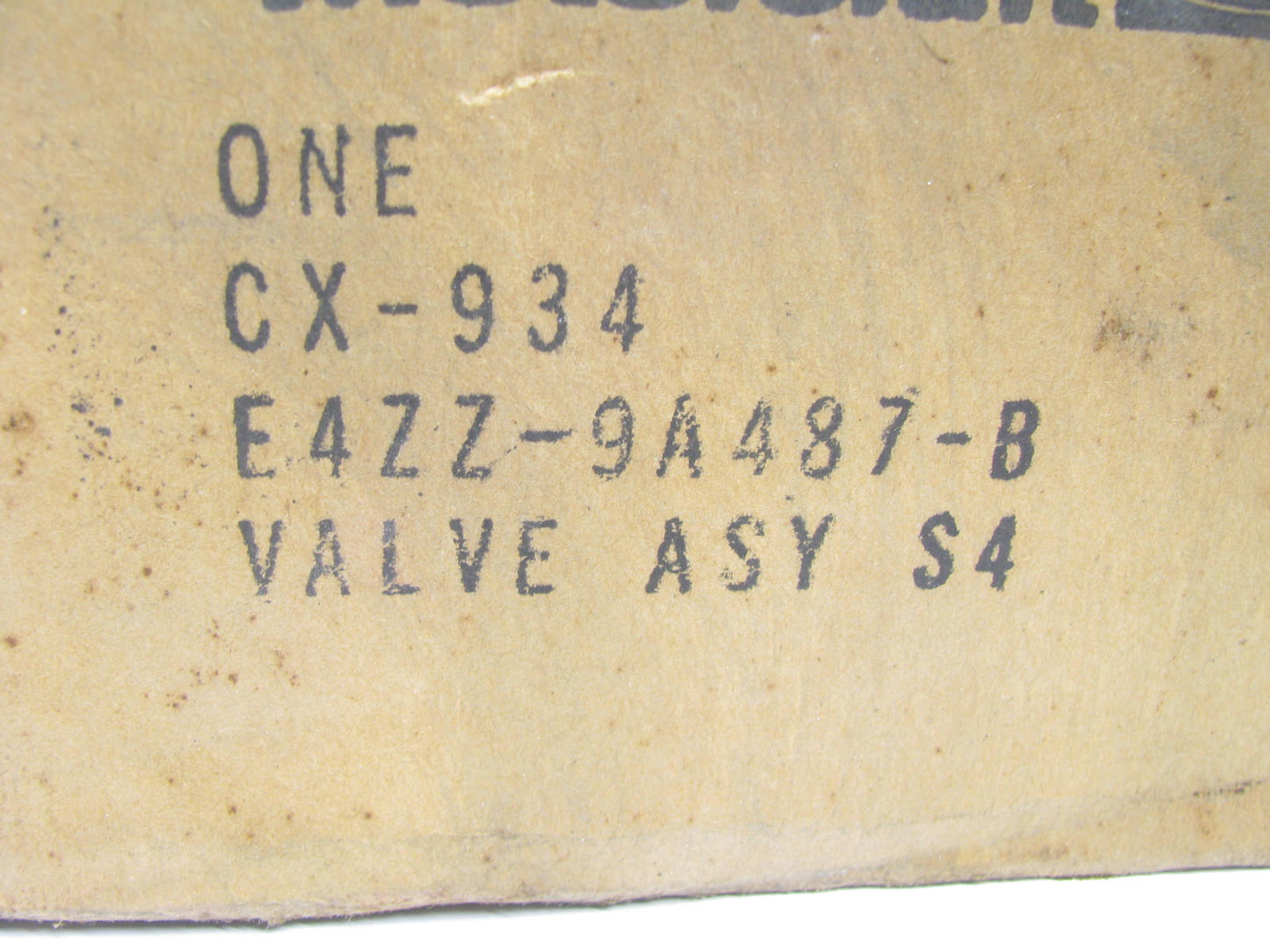 Motorcraft CX-934 Secondary Air Injection Check Valve - E4ZZ-9A487-B