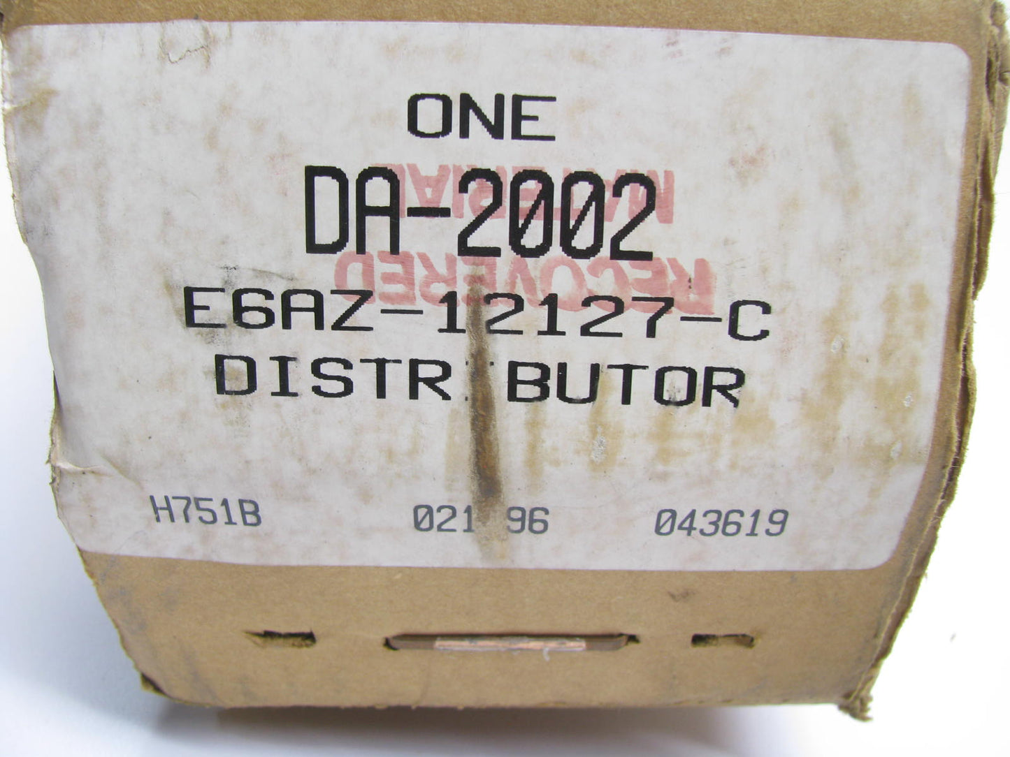 Genuine Motorcraft DA-2002 Distributor For 1986-1992 Ford 3.0L OHV V6