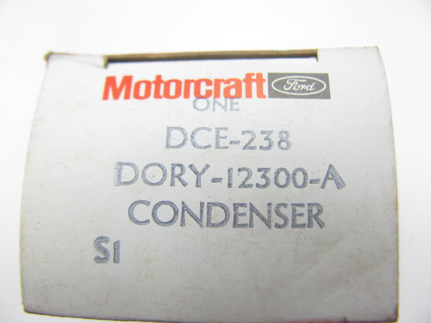 NEW GENUINE OEM Motorcraft DCE-238 Ignition Condenser Ford D0RY-12300-A