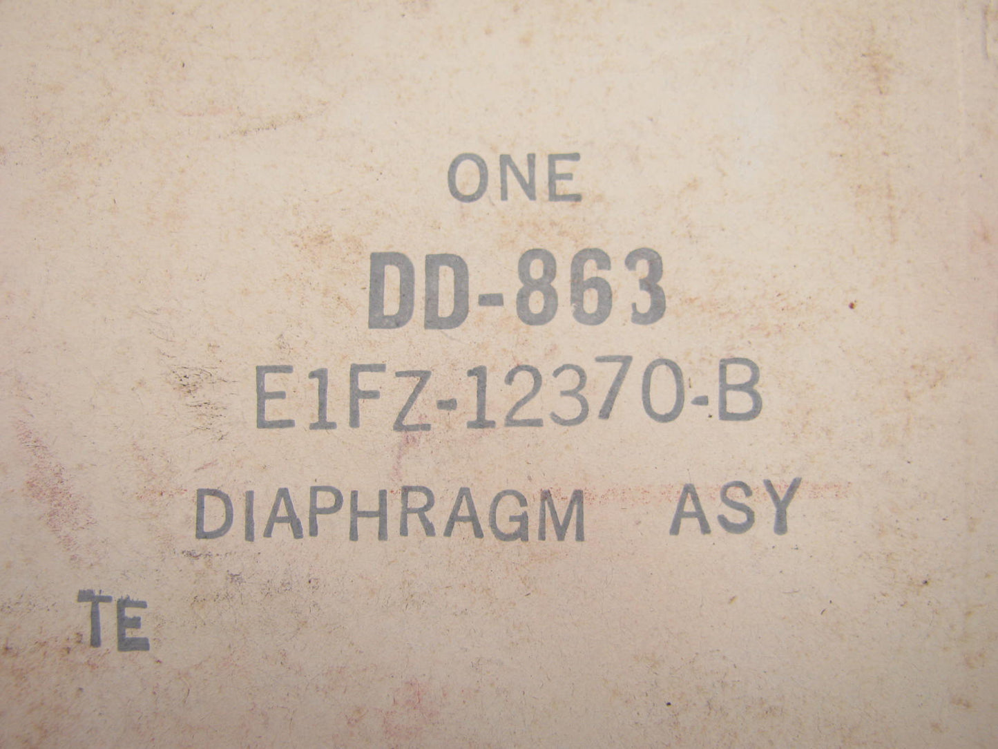 NEW OEM Motorcraft DD-863 Distributor Vacuum Advance Control OE # E1FZ-12370-B
