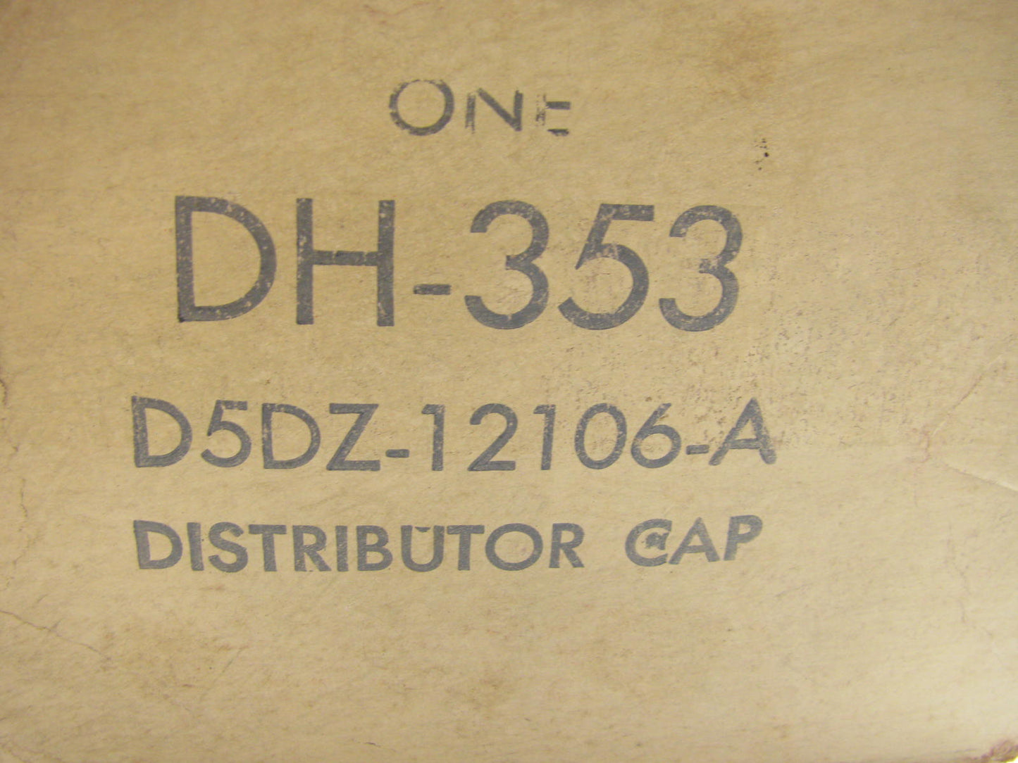 Motorcraft DH-353 Ignition Distributor Cap - D5DZ-12106-A FD148 5D1021 F948