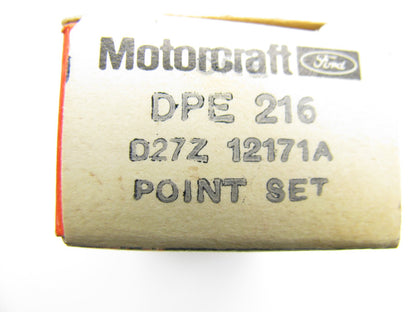 Motorcraft DPE-216 Distributor Ignition Points Contact Set 1971-1974 Mazda 1.8L