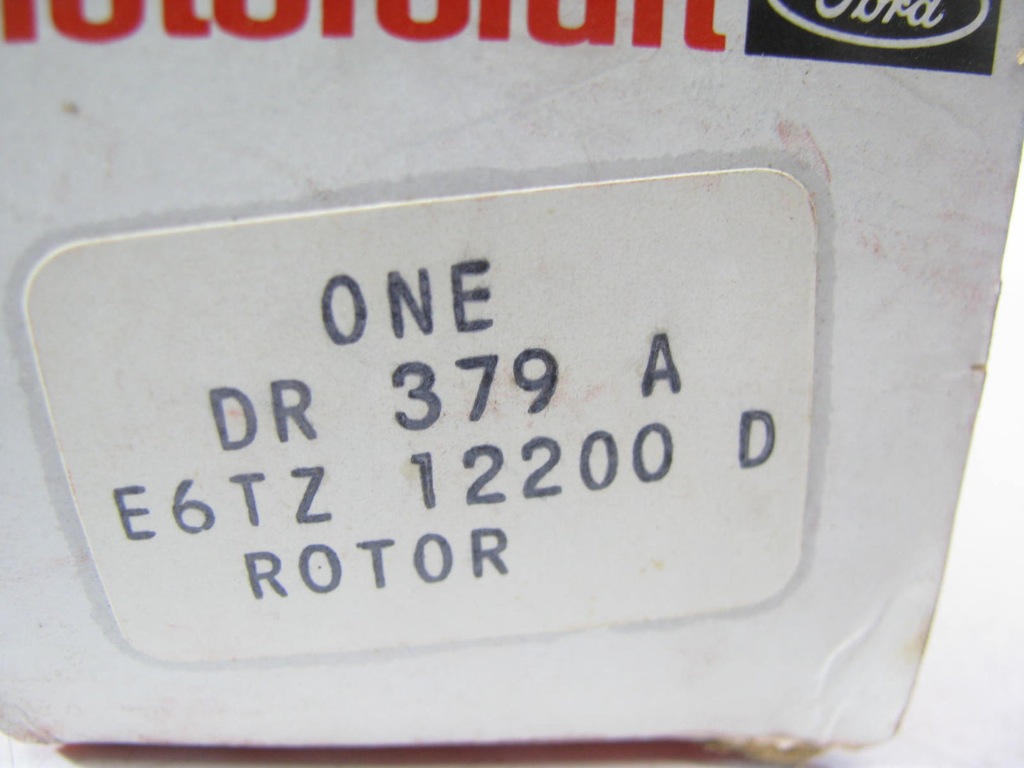 Motorcraft DR379A Ignition Distributor Rotor - E6TZ-12200-D