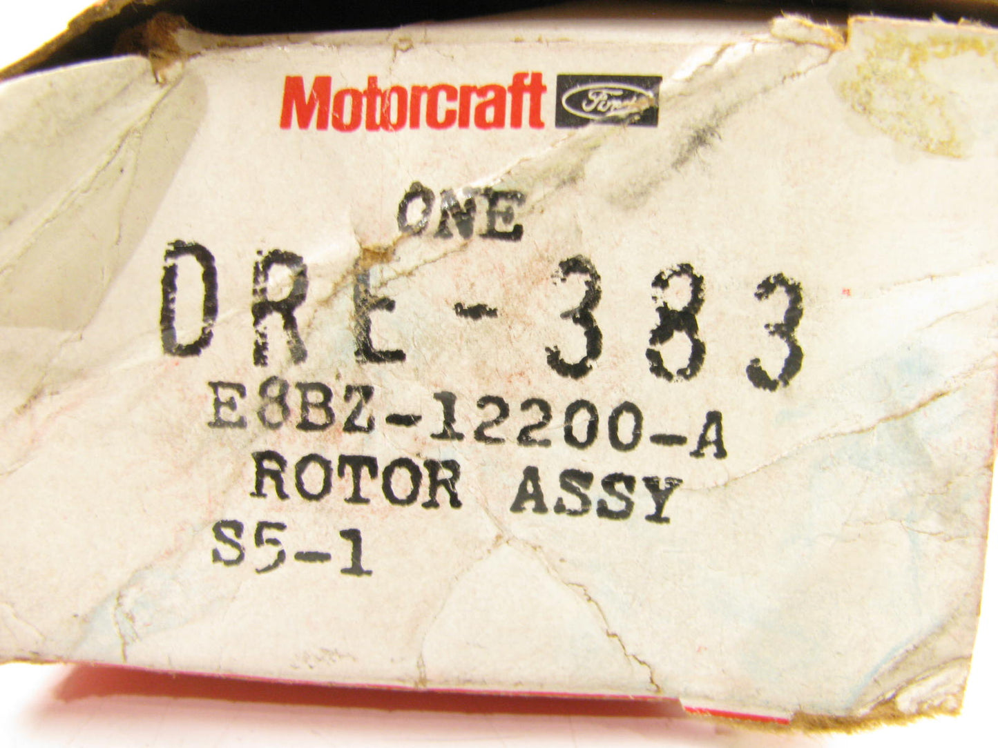 Motorcraft DRE-383 Distributor OEM FORD E8BZ-12200-A