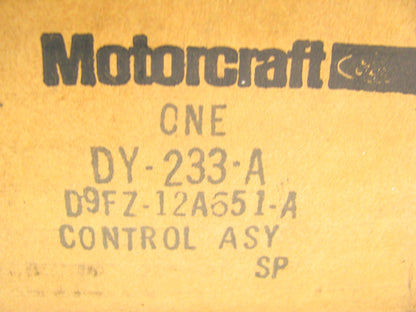 Motorcraft DY-233-A Engine Air Fuel Control Computer 77-79 Ford Pinto 2.3L CALI