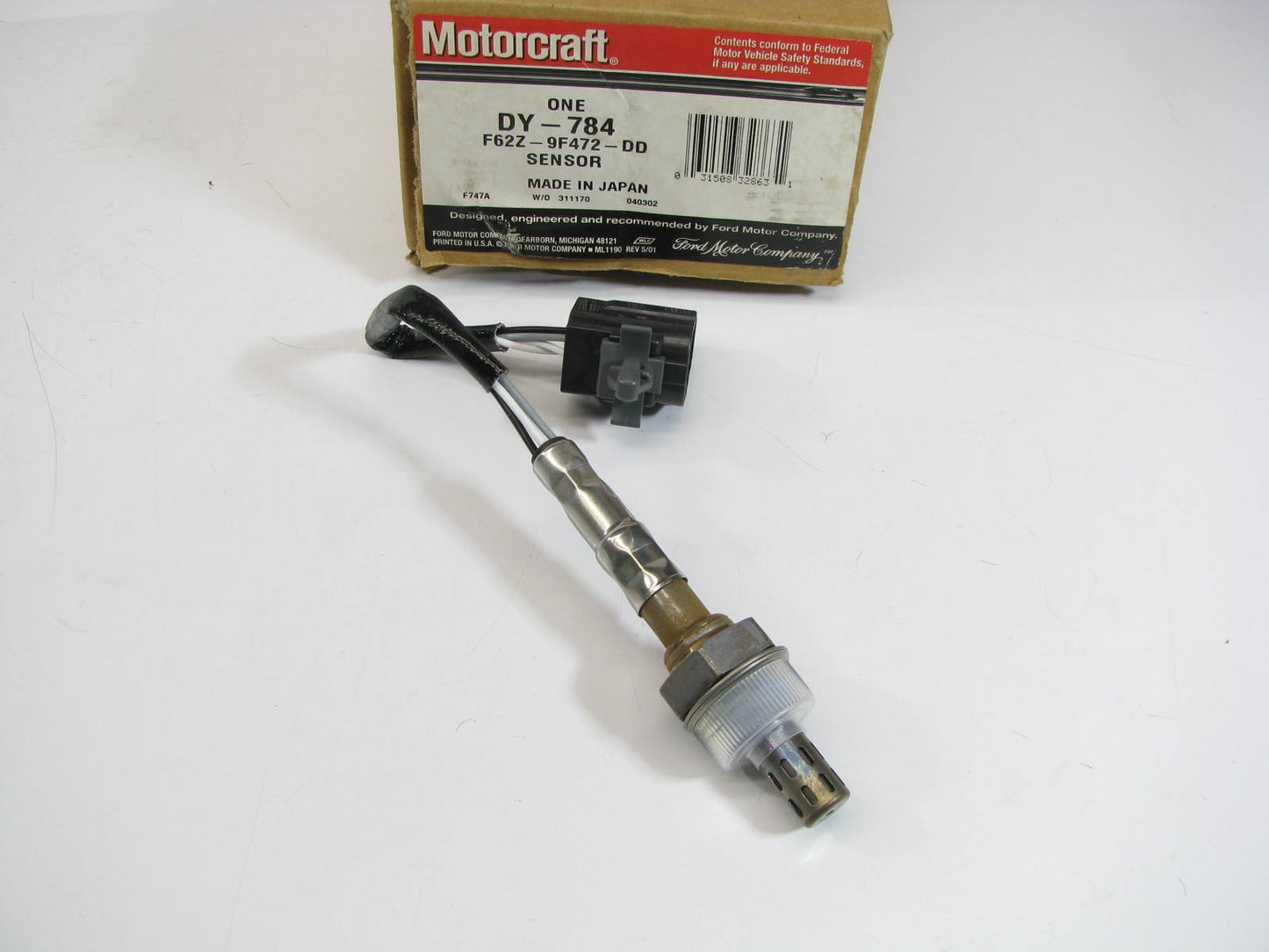 Motorcraft DY-784 Front Oxygen O2 Sensor for 1996-1997 Ford Probe 2.0L-L4