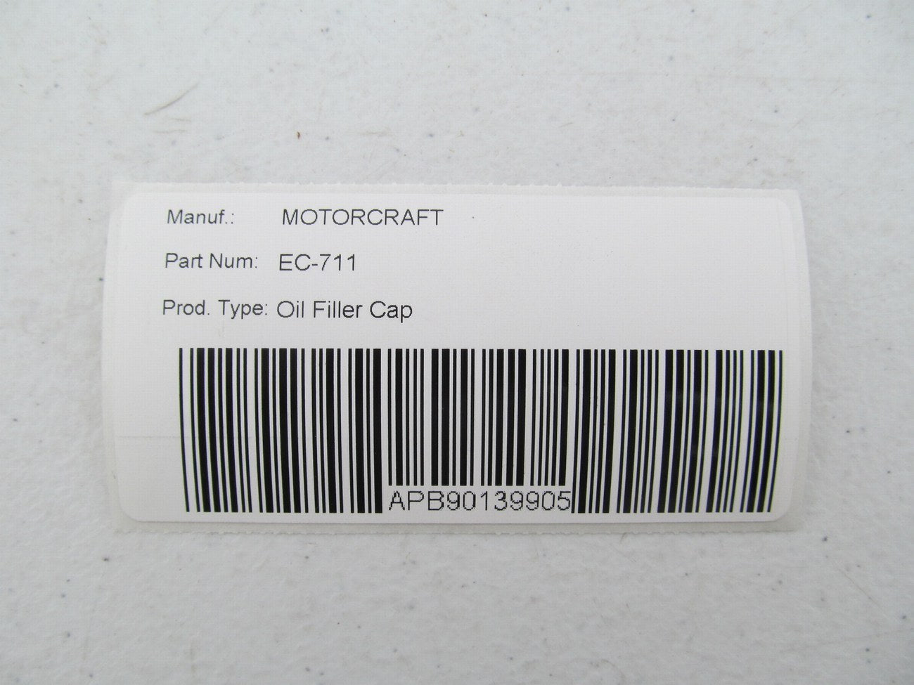 NOS OEM Motorcraft EC-711 Engine Oil Filler Breather Cap