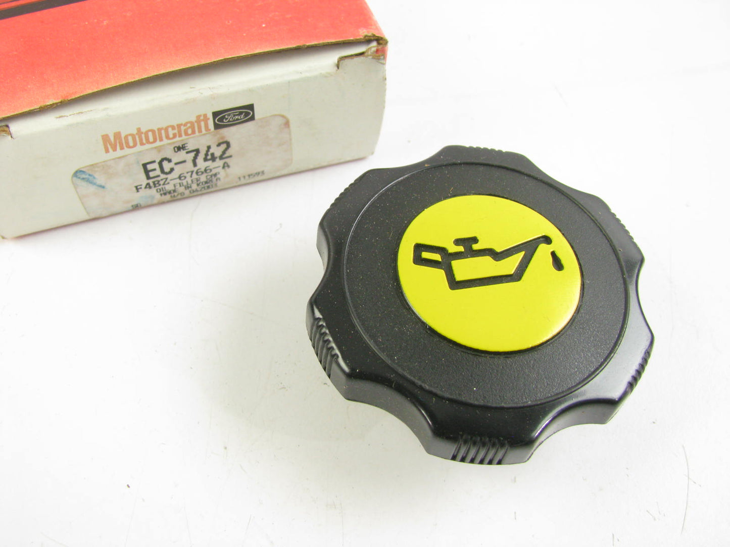 Motorcraft EC-742 Engine Oil Filler Cap For 1994-1997 Aspire - F4BZ-6766-A