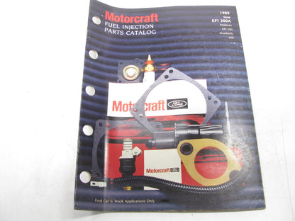 Motorcraft EFI200A Fuel Injection Parts Catalog - June 1989 Weatherly 600 42 PGS