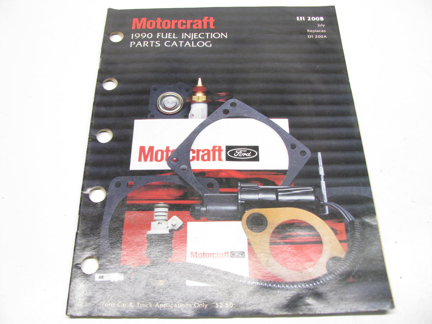 Motorcraft EFI200B EFI & CFI Fuel Injection Parts Catalog 1990 July