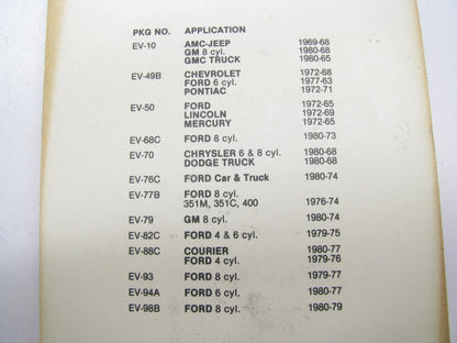 Motorcraft EV10 PCV Valve