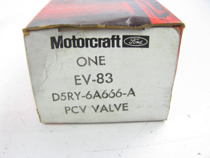 NEW GENUINE OEM Motorcraft EV-83 PCV Valve D5RY-6A666-A