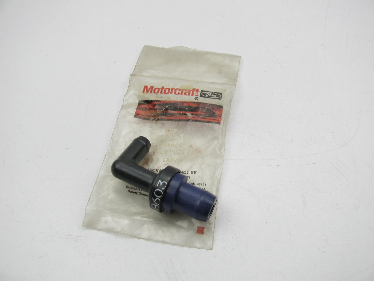 Motorcraft EV141 / E7GZ-6A666-A PCV Valve Assembly
