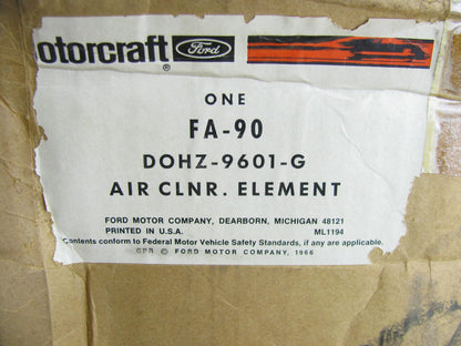 NEW GENUINE Motorcraft FA-90 Air Filter OEM Ford  D0HZ-9601-G  DIESEL Trucks