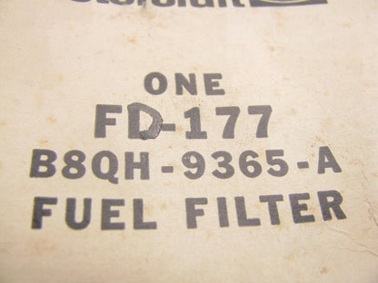 (2) Motorcraft FD-177 Fuel Filter Replaces B8QH-9365-A C1106PL 33273 P4804 L93FP