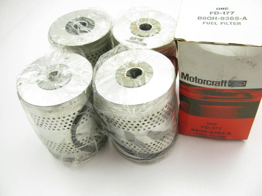 (4) Motorcraft FD-177 Fuel Filter Replaces C1106PL 33273 L93FP FF929 FF101