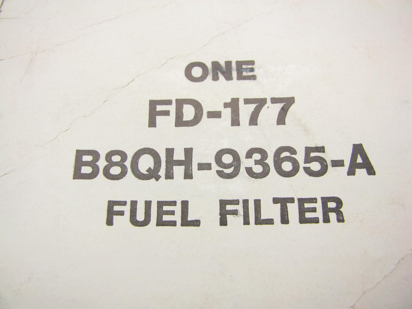 (4) Motorcraft FD-177 Fuel Filter Replaces C1106PL 33273 L93FP FF929 FF101
